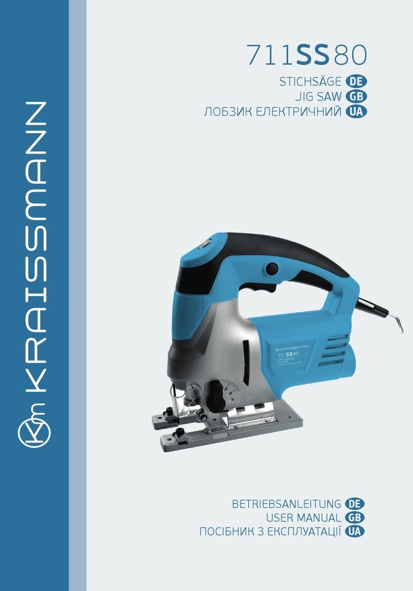 Kraissmann 711SS80 user manual