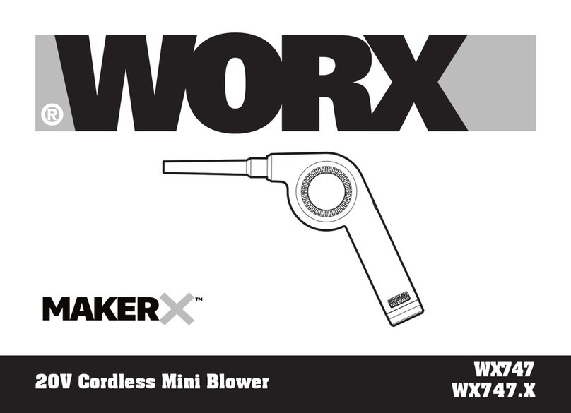 Worx MAKERX WX747 manual