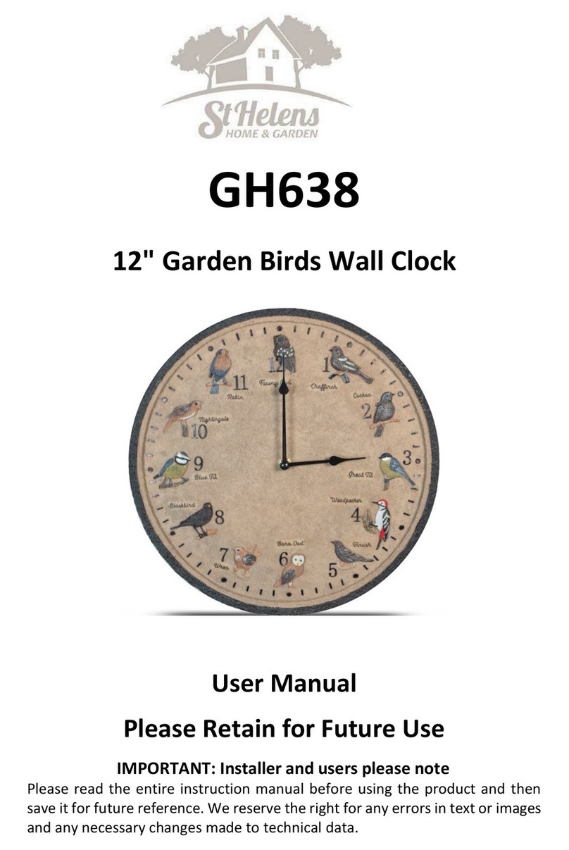 St Helens GH638 User manual