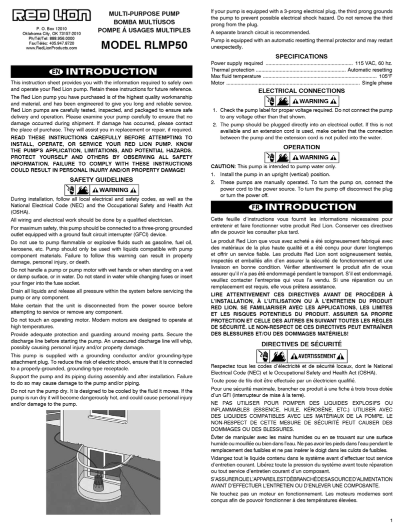 red lion RLMP50 instruction sheet