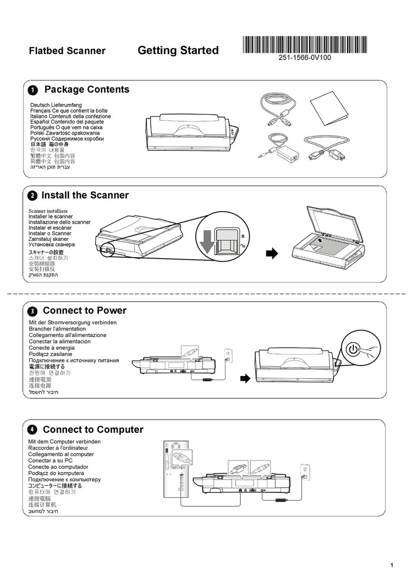 Avision FB6380E User manual
