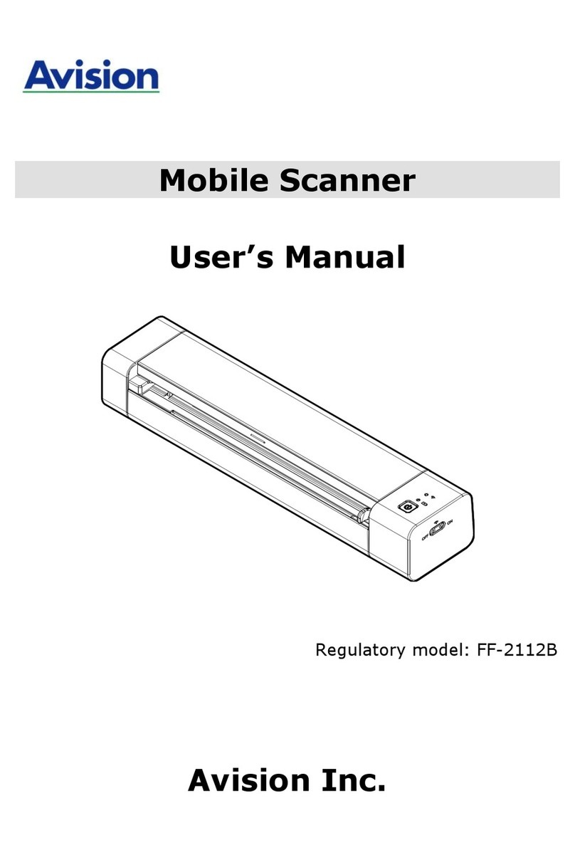 Avision FF-2112B user manual