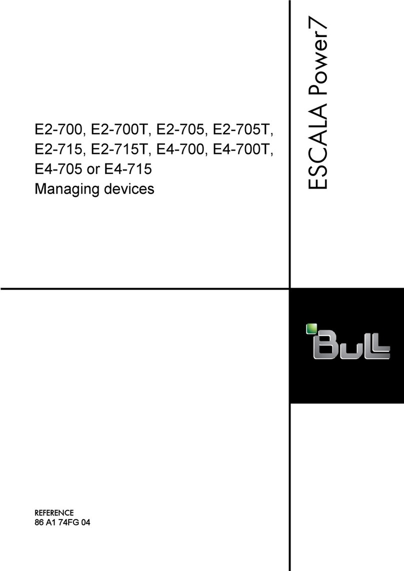 Bull Escala Power7 Series manual