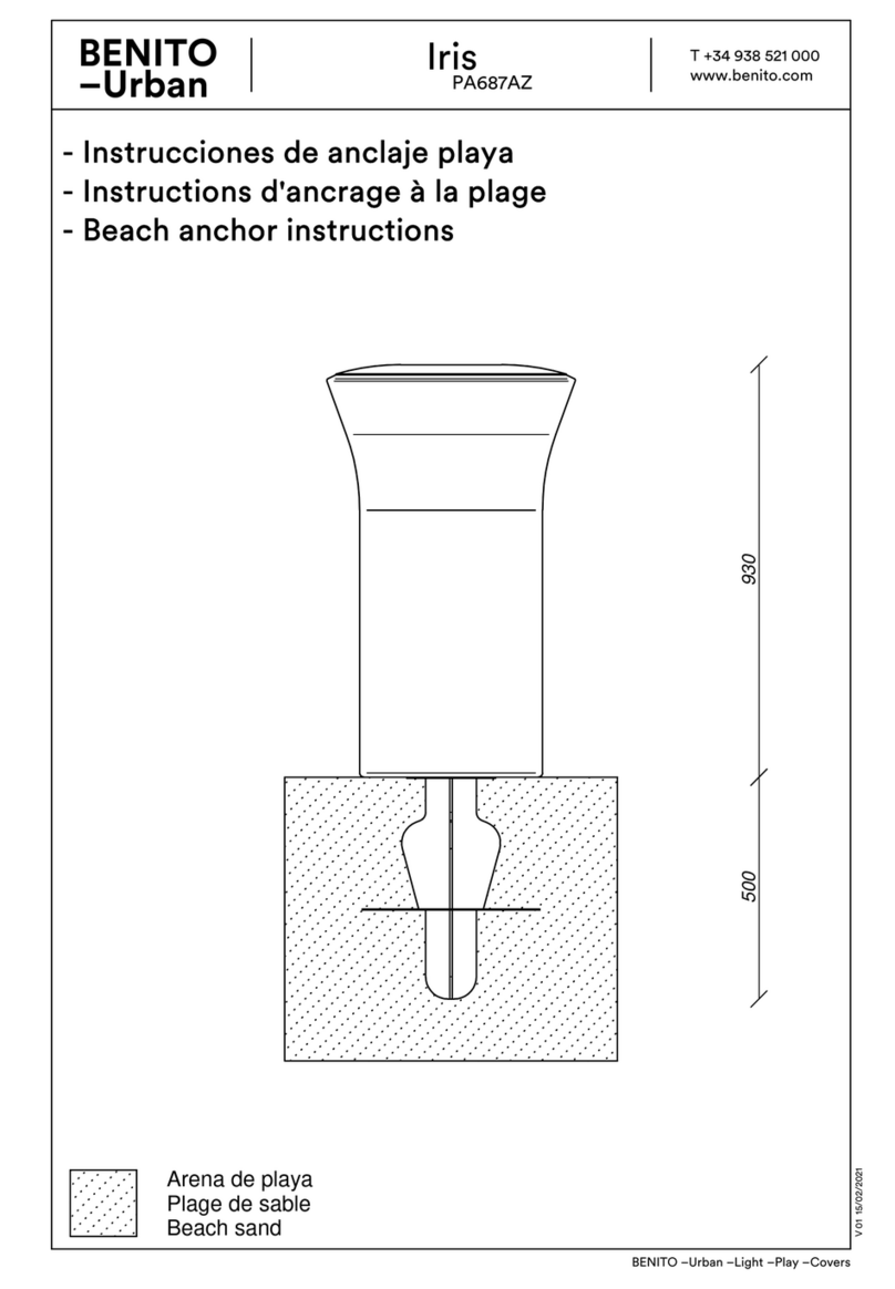 BENITO Iris PA687AZ User manual