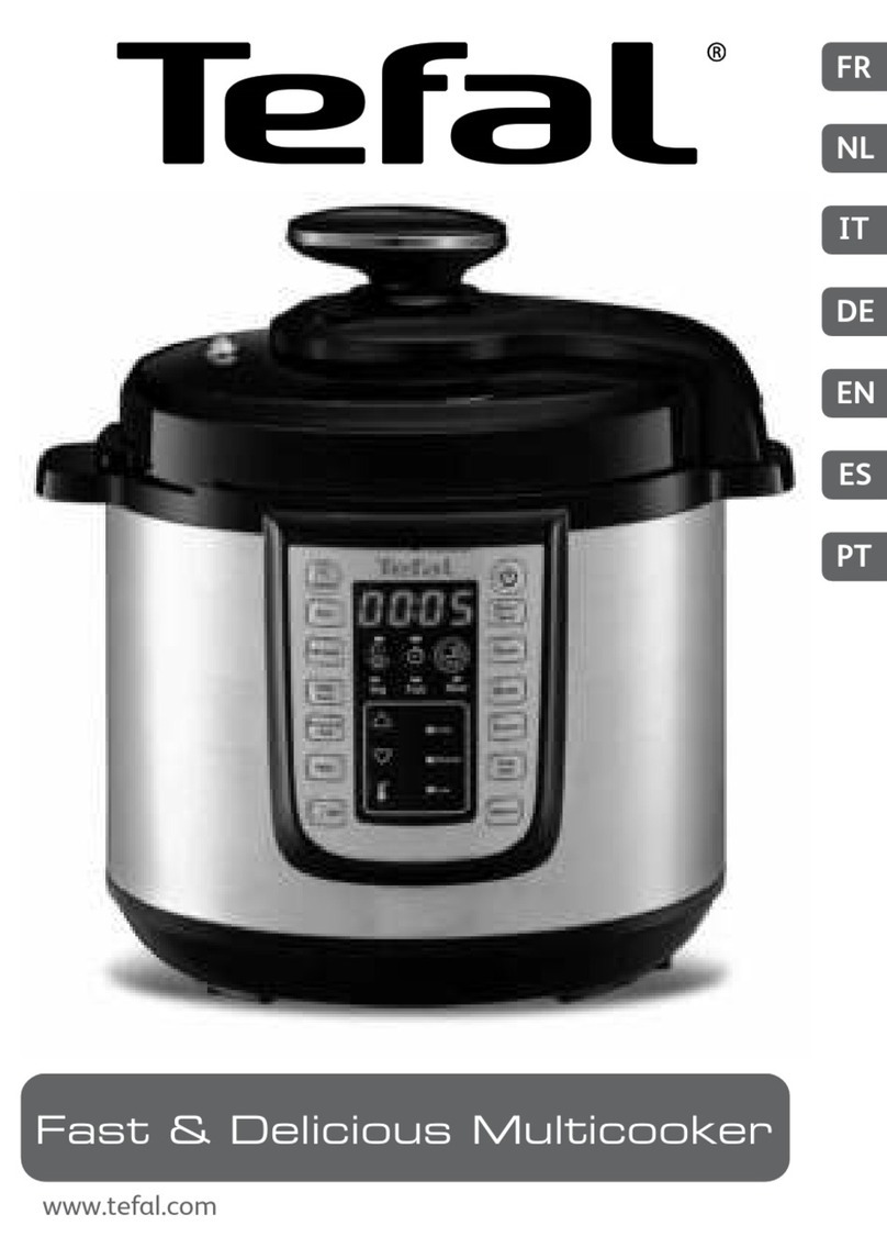 TEFAL Fast & Delicious CY505E User manual TEFAL Fast & Delicious CY505E User manual