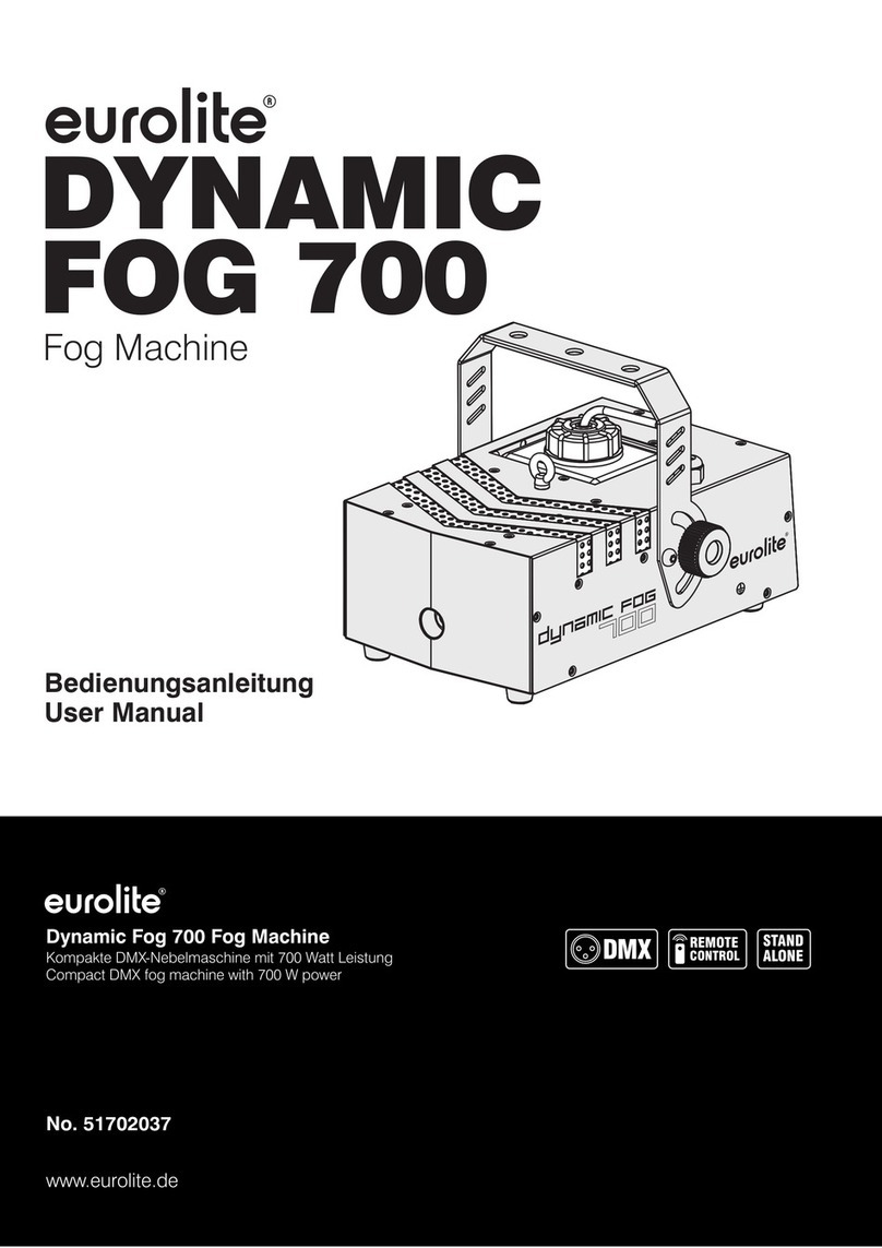 EuroLite DYNAMIC FOG 700 user manual