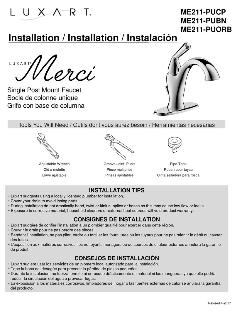 Luxart Merci ME211-PUCP User manual