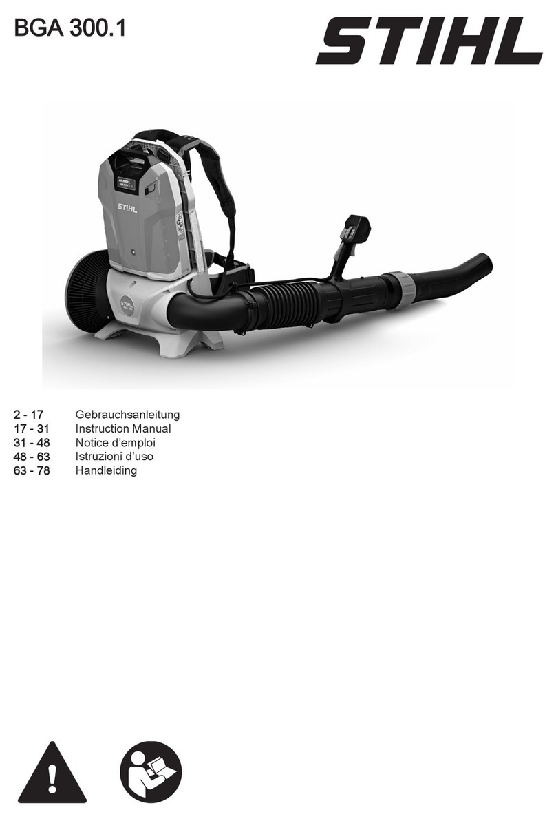 Stihl BGA 300.1 User manual