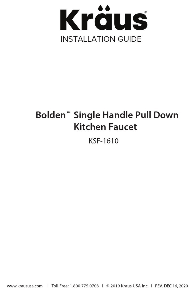 Kraus Bolden KSF1610MB installation guide