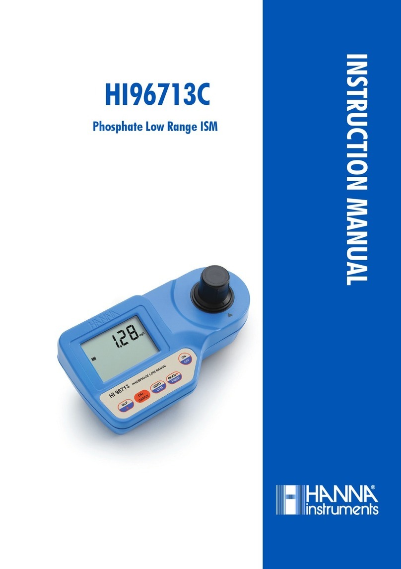 Hanna Instruments HI96713C instruction manual