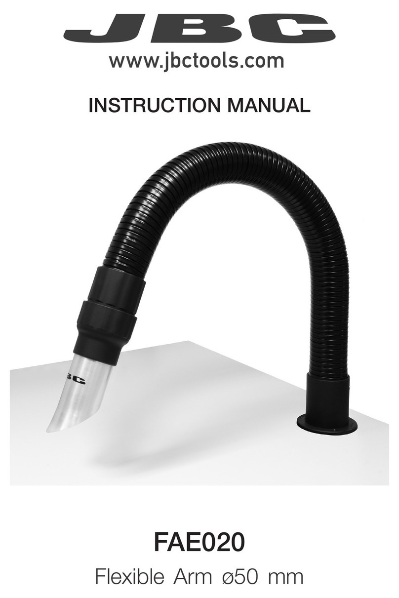 jbc FAE020 instruction manual