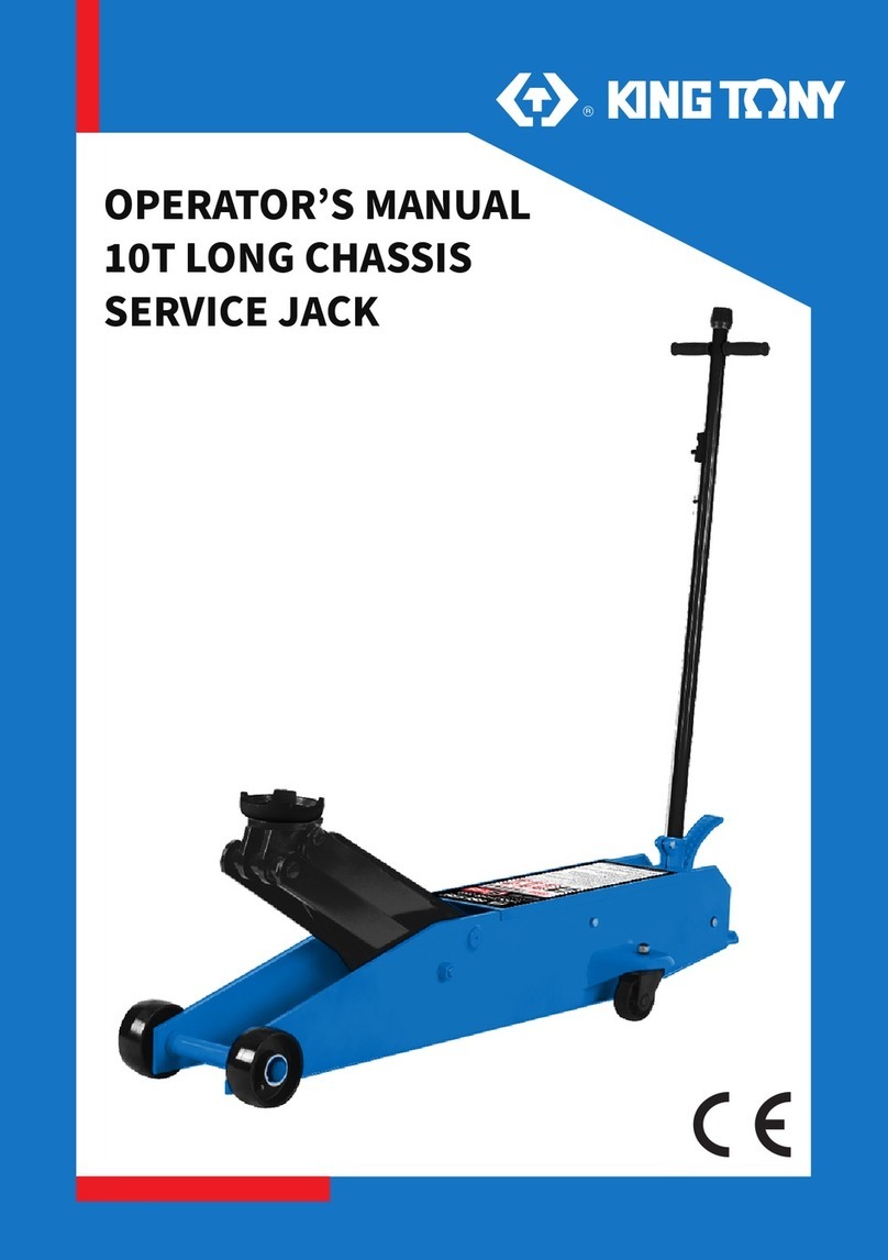 King Tony 9TYE13110AB Operator's manual