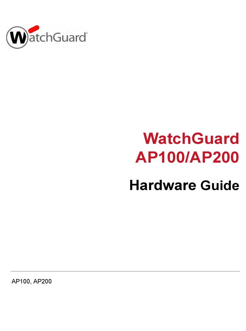 Watchguard AP100 Installation instructions