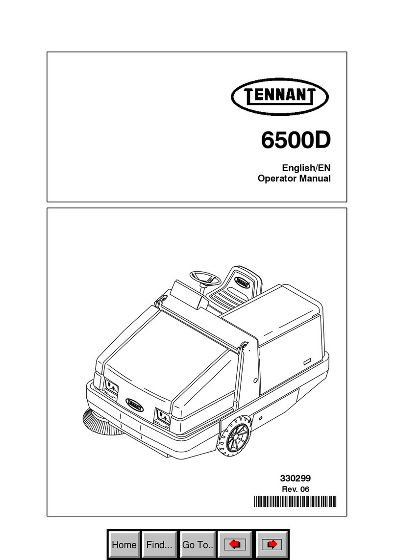 Tennant 6500D Operator's manual Tennant 6500D Operator's manual