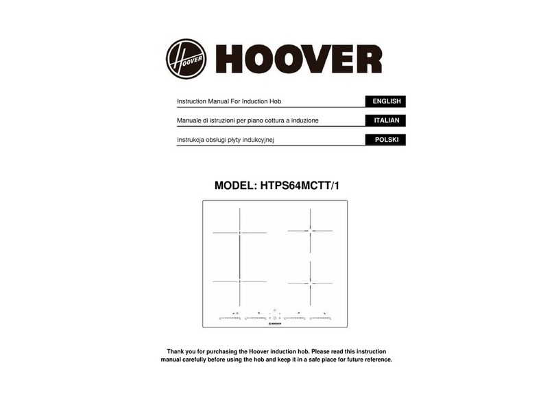 Hoover HTPS64MCTT/1 User manual