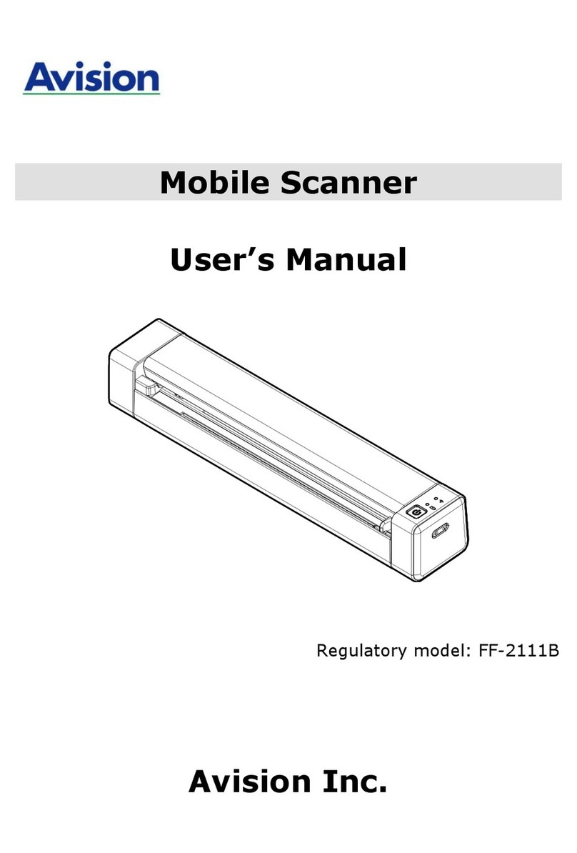 Avision FF-2111B User manual