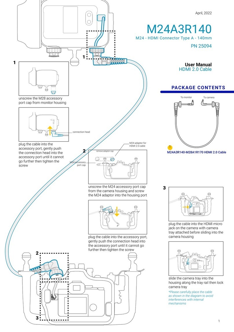 Nauticam M24A3R140 User manual