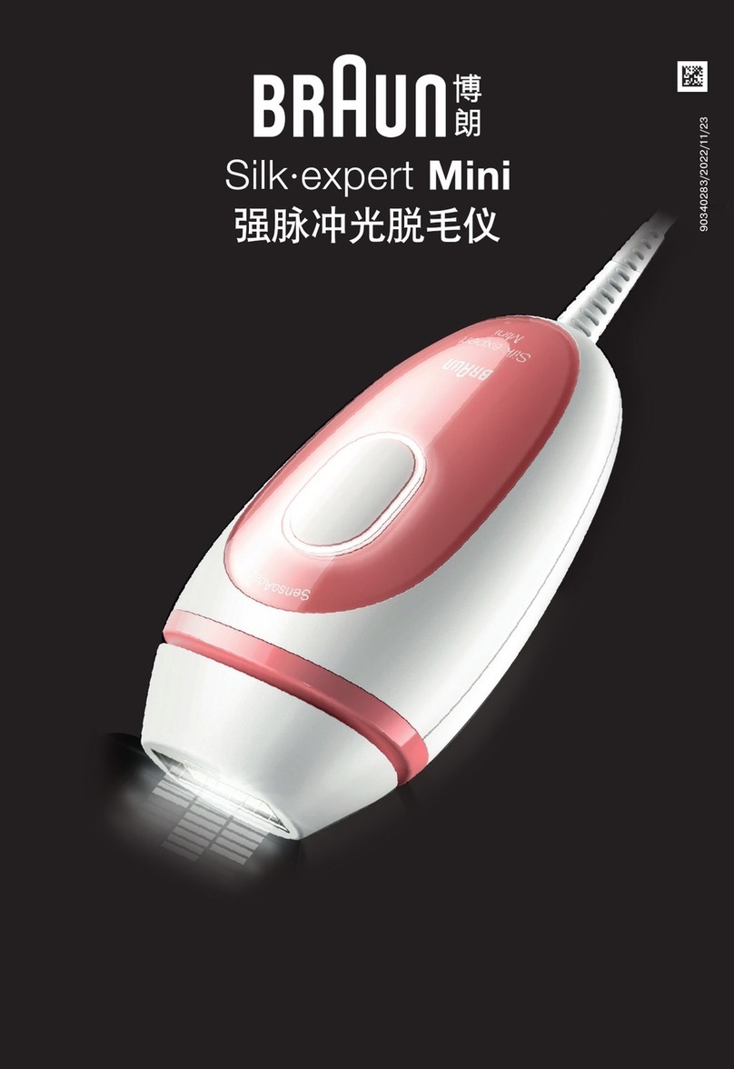 Braun Silk-expert Mini PL1014 User manual