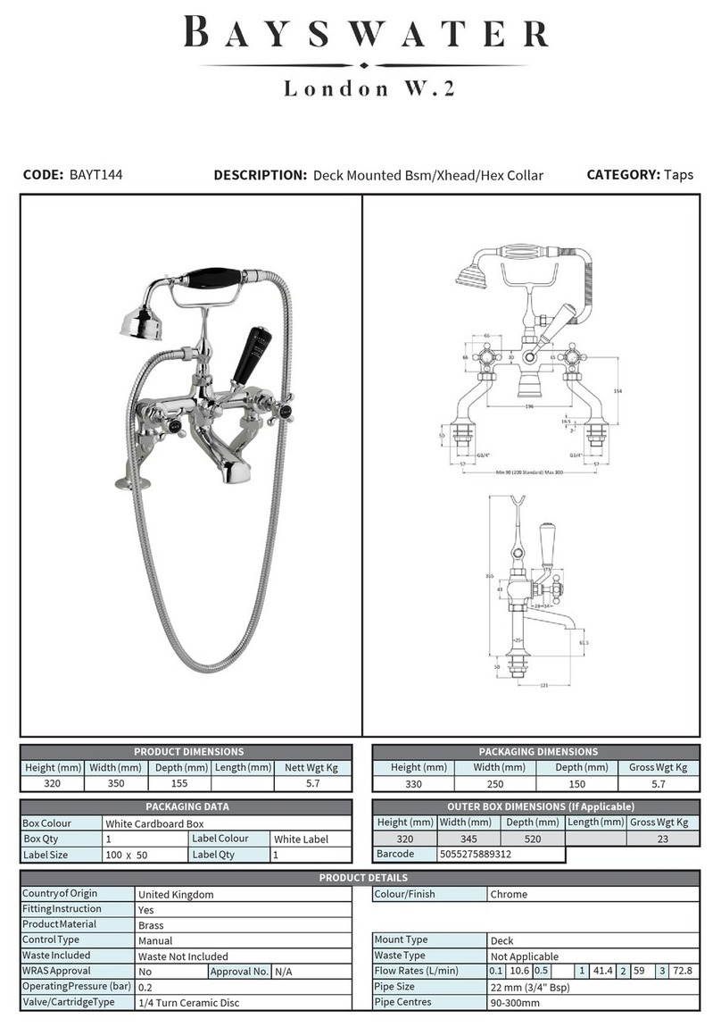 BAYSWATER BAYT144 User manual
