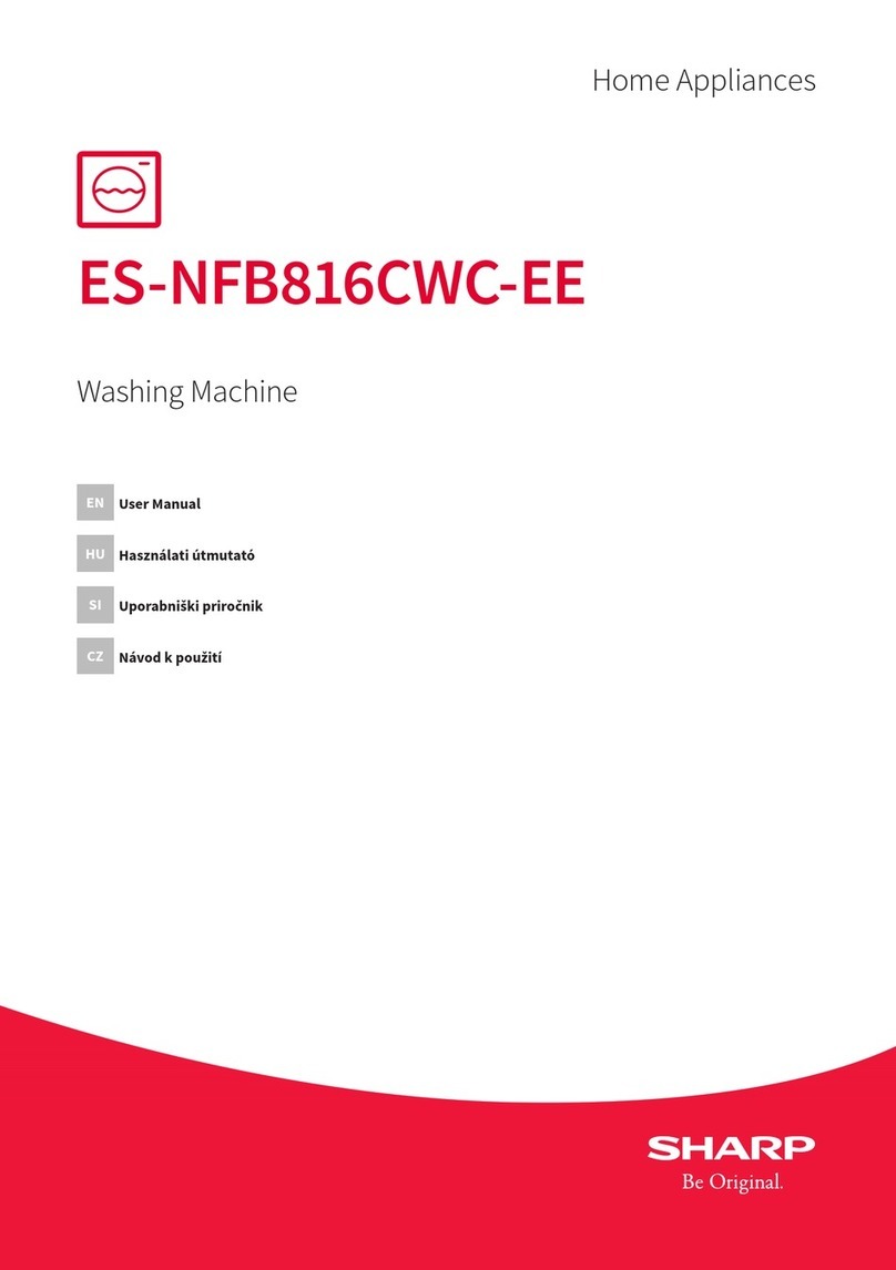 Sharp ES-NFB816CWC-EE User manual