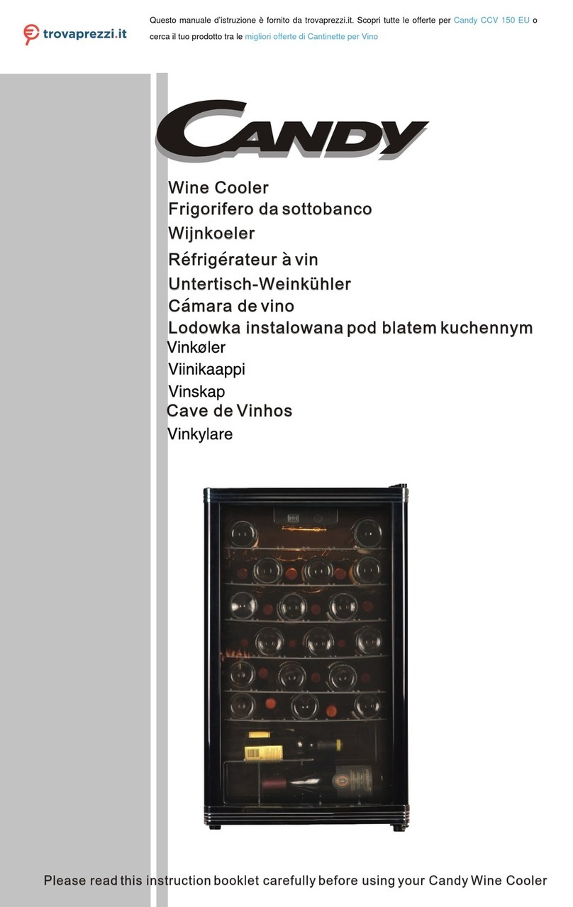 Candy CCV 150 EU User manual
