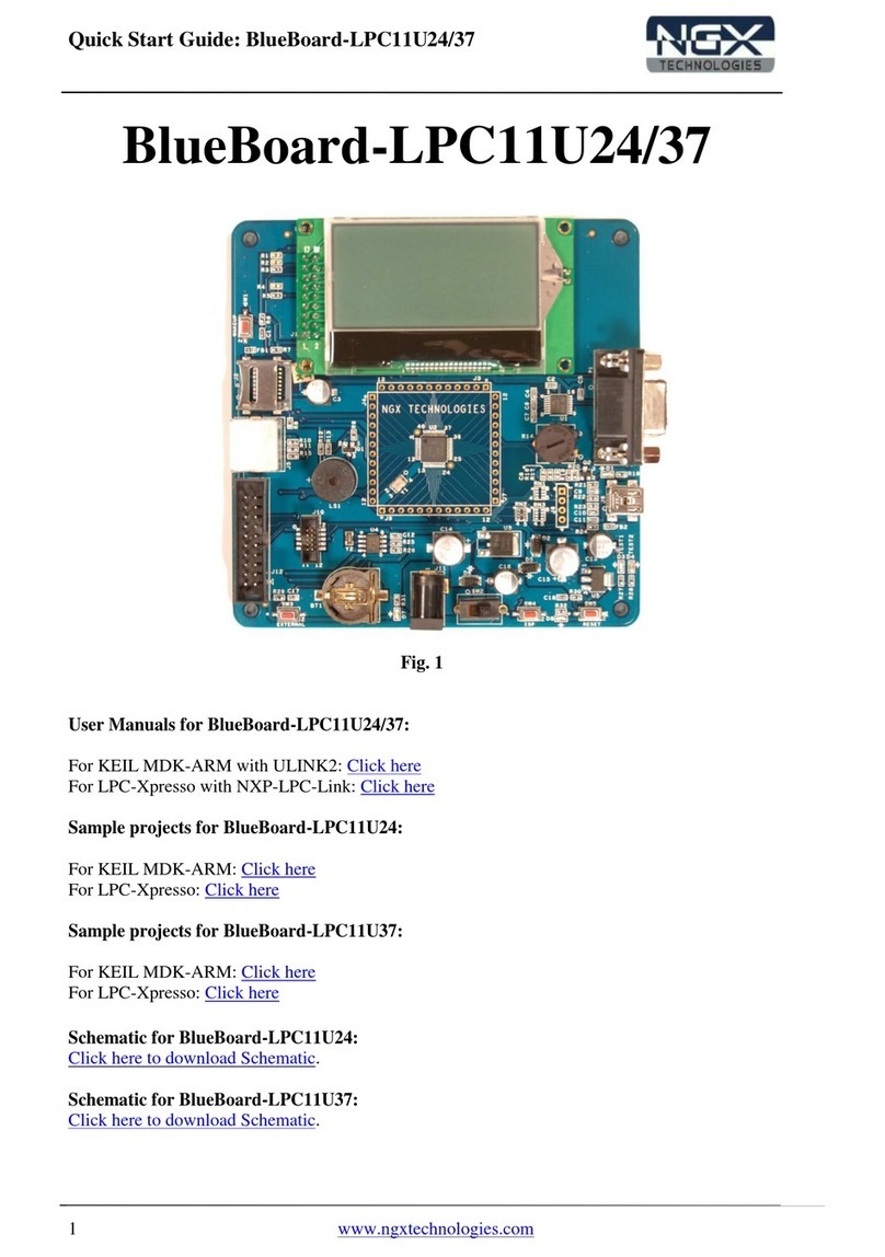 NGX Technologies BlueBoard-LPC11U24 quick start guide NGX Technologies BlueBoard-LPC11U24 quick start guide