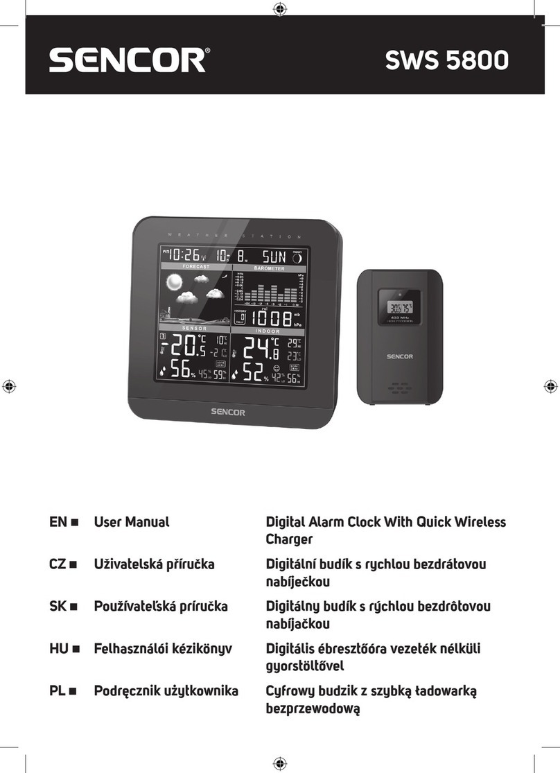Sencor SWS 5800 user manual