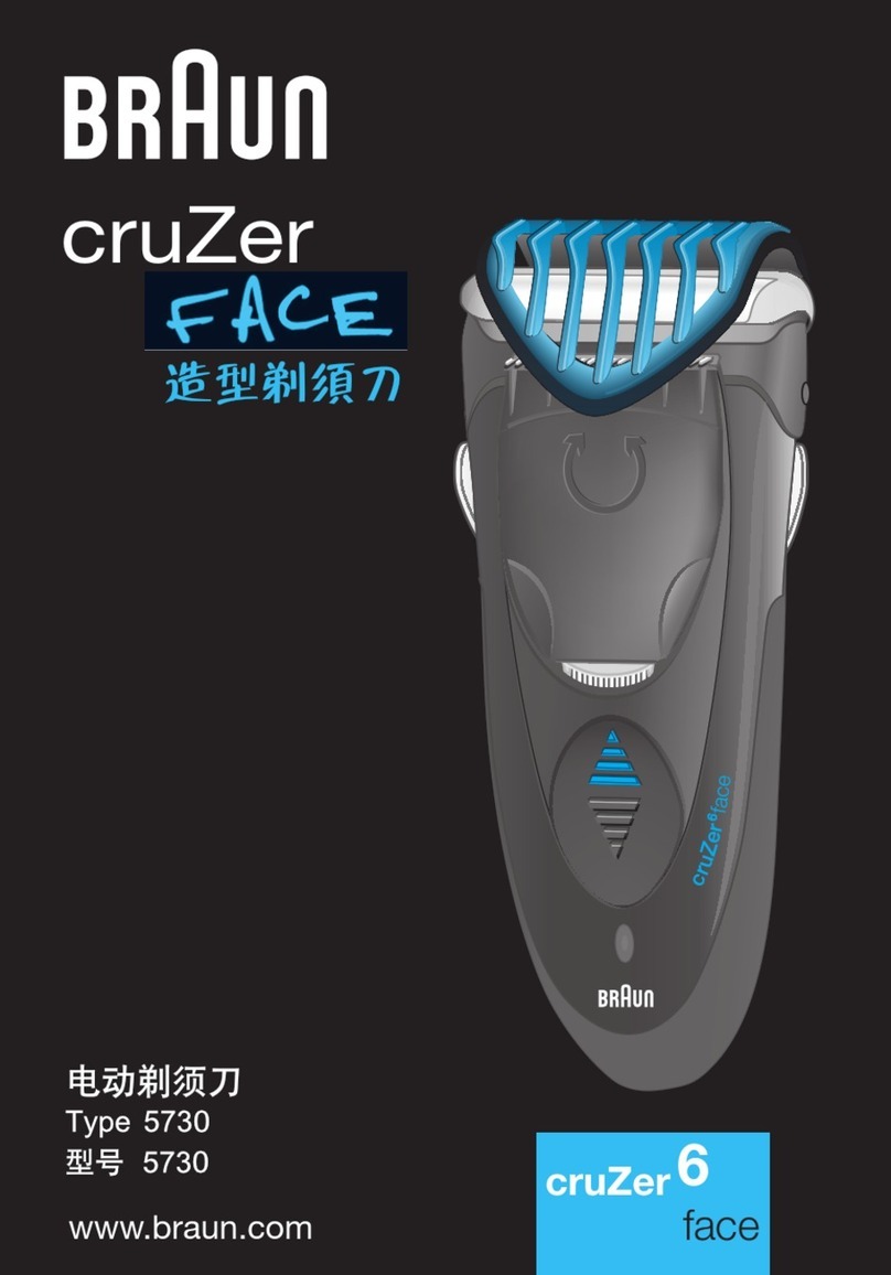 Braun CruZer FACE User manual