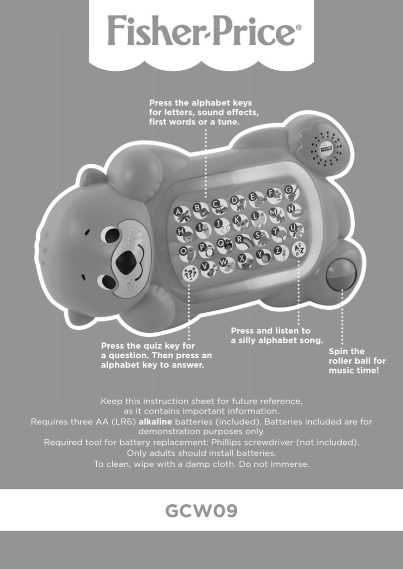 Fisher-Price GCW09 manual