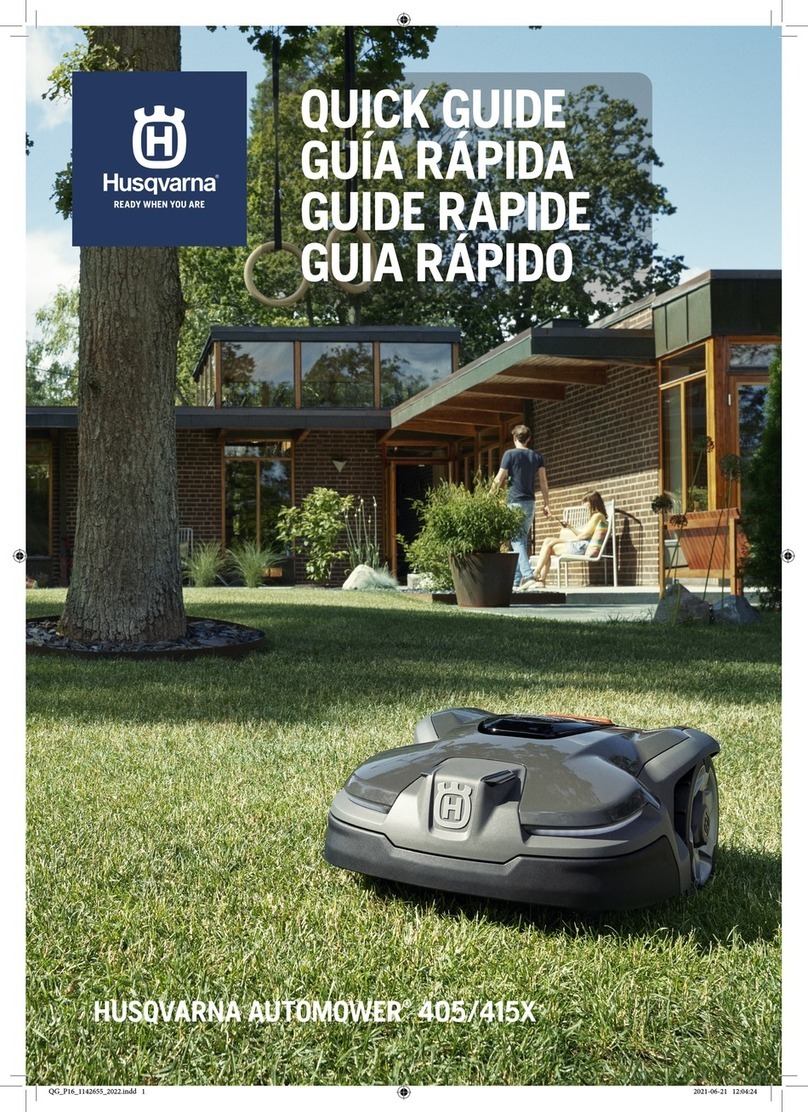 Husqvarna Automower 415X quick guide