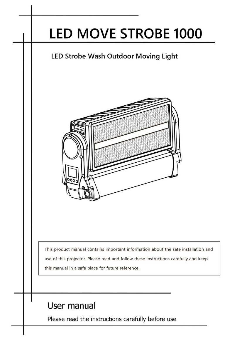 ecoStage LED MOVE STROBE 1000 user manual ecoStage LED MOVE STROBE 1000 user manual