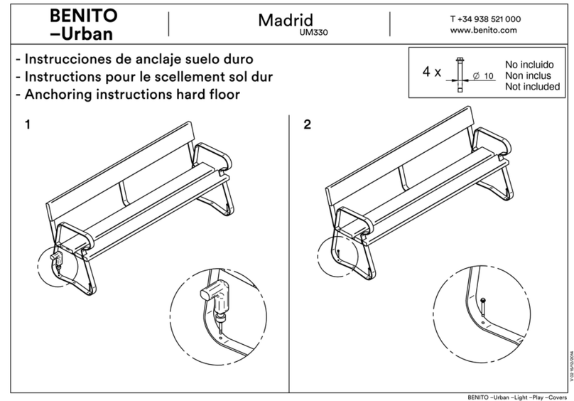 BENITO Madrid UM330 User manual