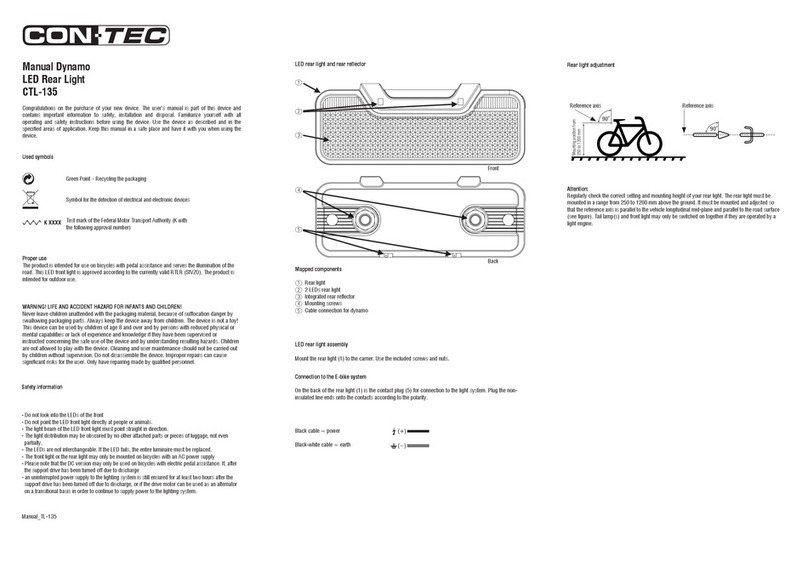 Contec CTL-135 manual