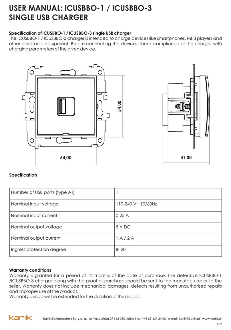 Karlik ICUSBBO-1 User manual Karlik ICUSBBO-1 User manual