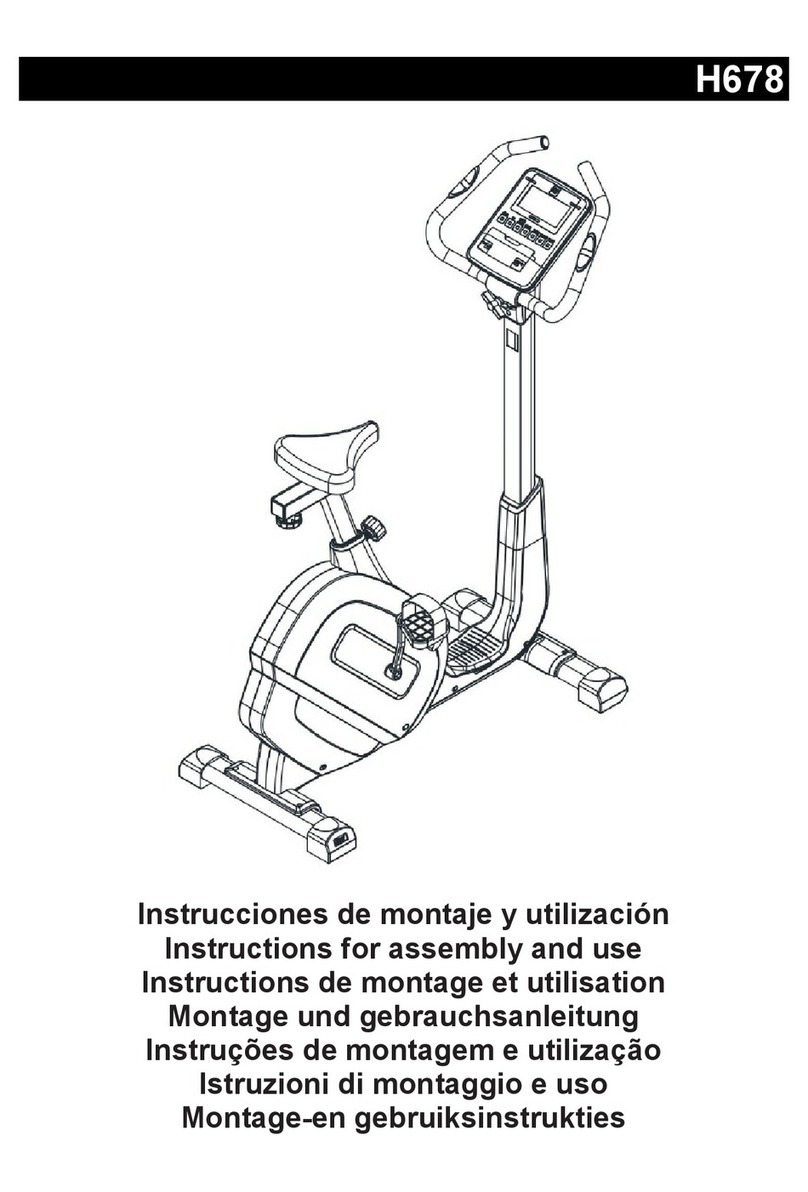 Sport-thieme Ergo EMS H678 Instructions for assembly and use