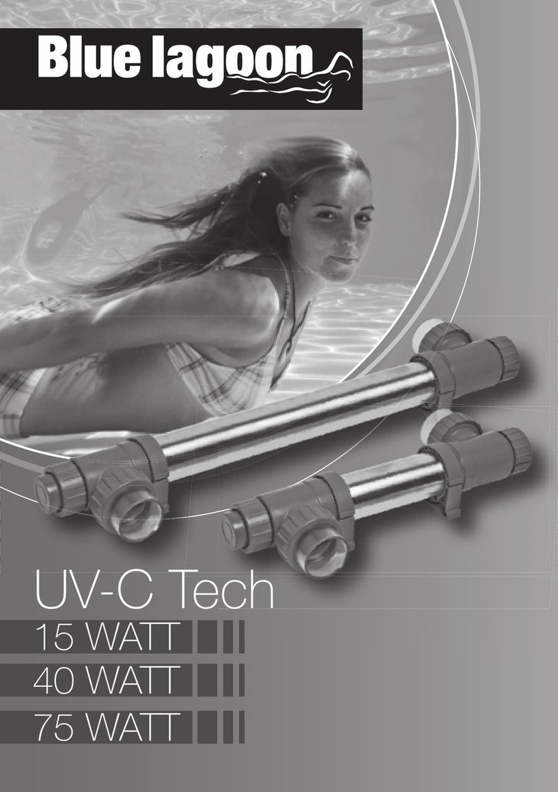 Blue Lagoon UV-C Tech 15 WATT User manual