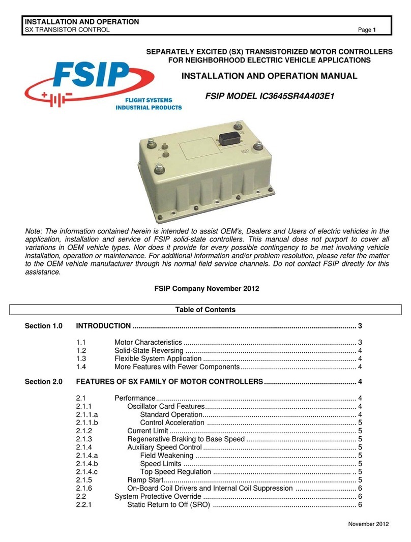 FSIP IC3645SR4A403E1 Installation and operation manual