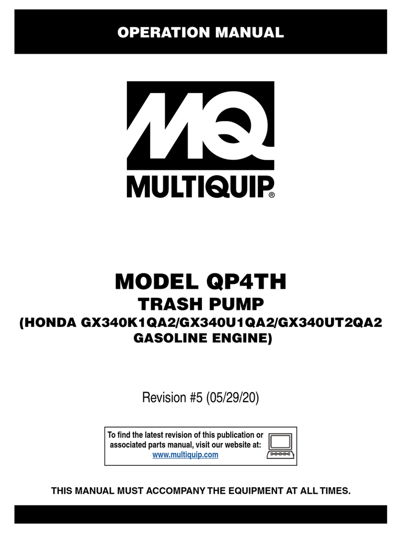 MQ Multiquip QP4TH User manual