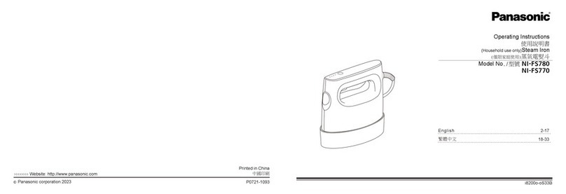 Panasonic NI-FS780 User manual