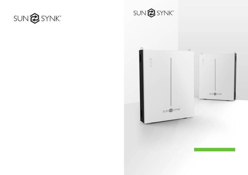 SunSynk SUN-BATT-15.97 manual