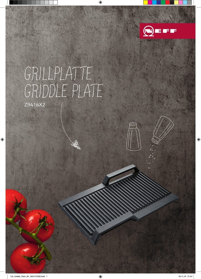 NEFF Z9416X2 User manual
