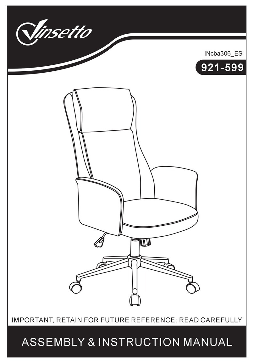 Vinsetto 921-599 Installation guide