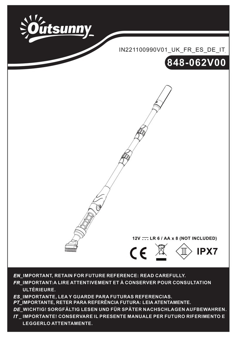 Outsunny 848-062V00 manual