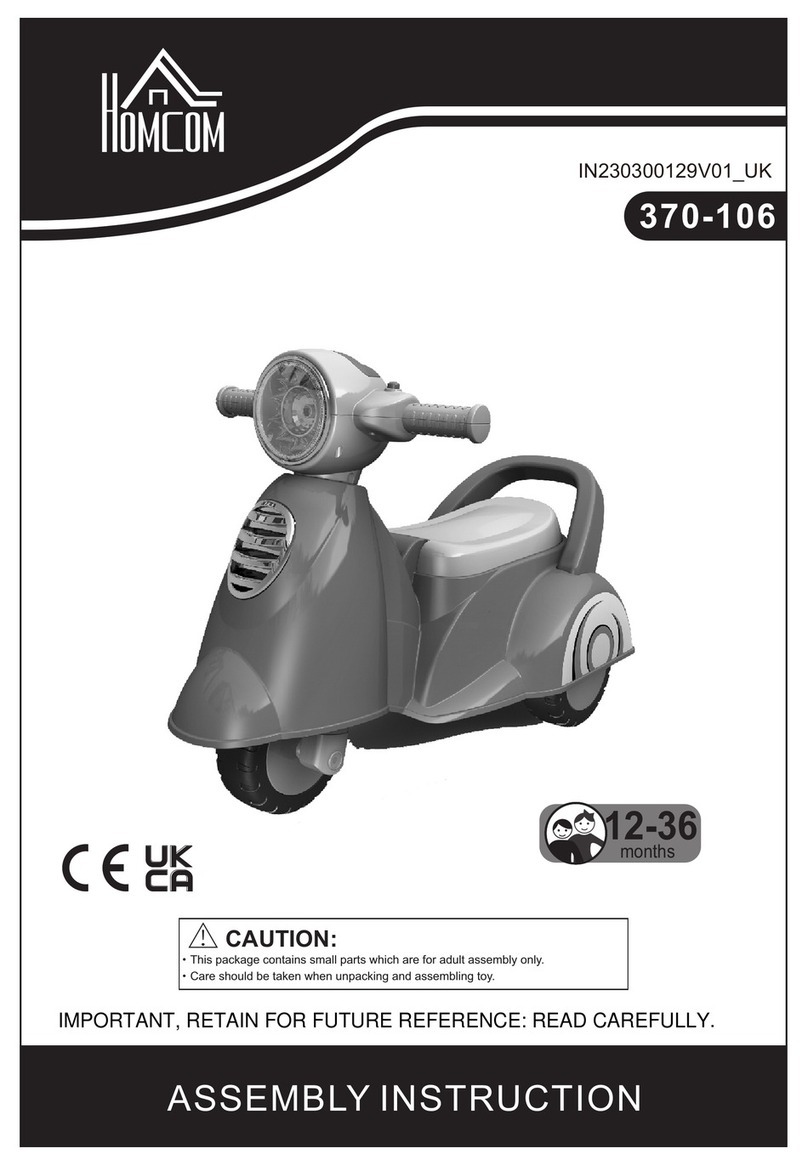 HOMCOM 370-106 User manual