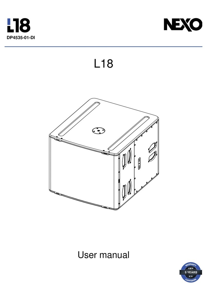 Nexo L18 user manual