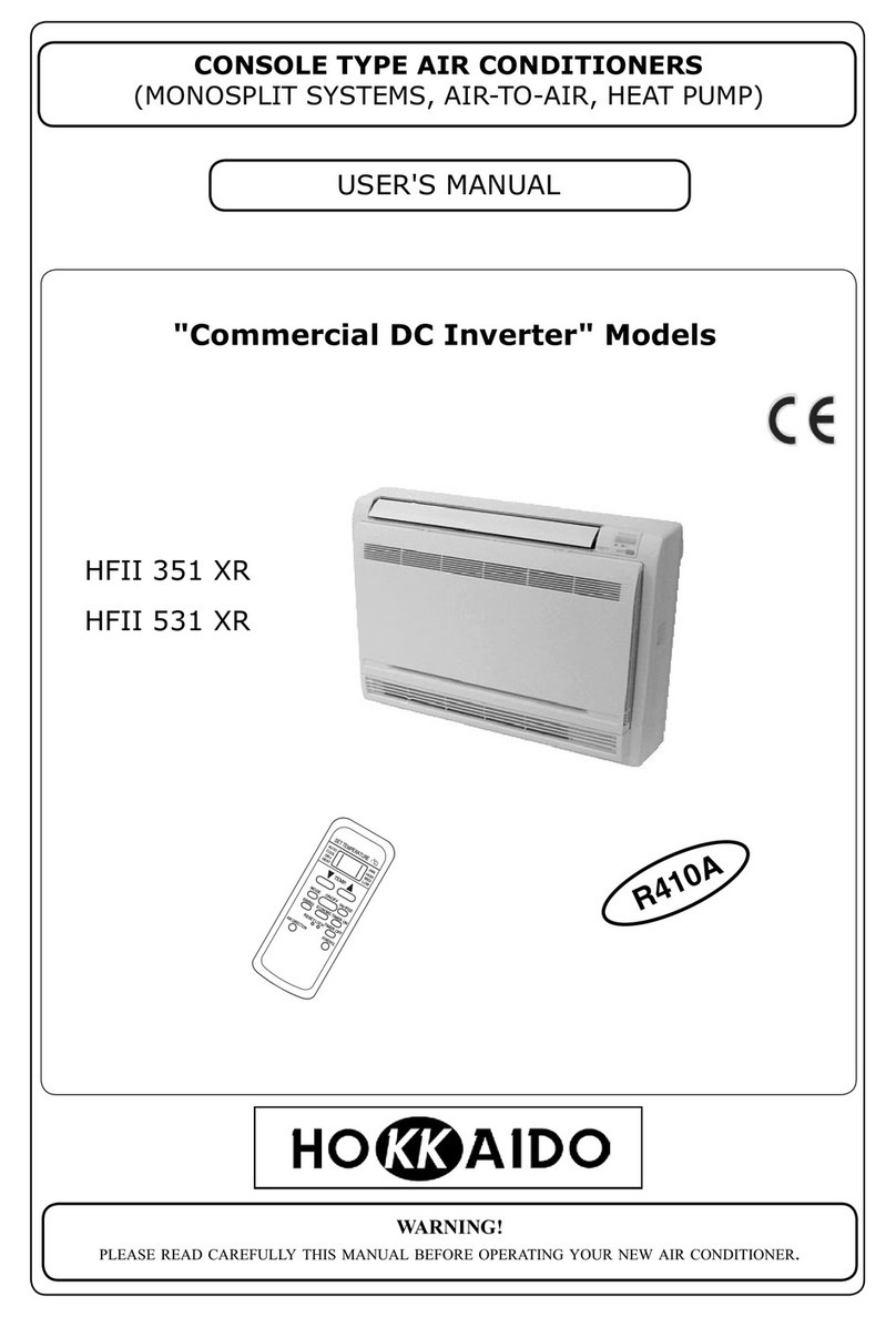Hokkaido HFII 351 XR User manual