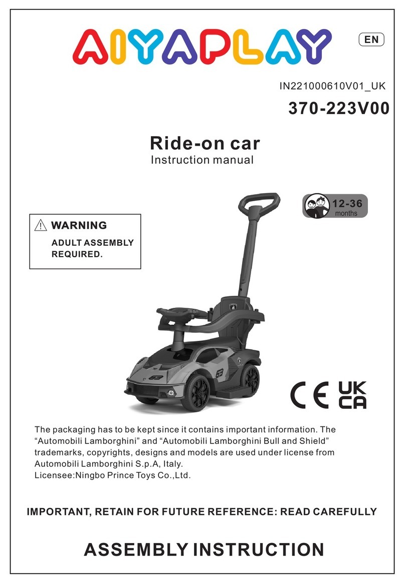 Aiyaplay 370-223V00 instruction manual