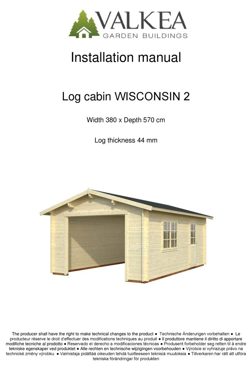 Valkea WISCONSIN 2 installation manual