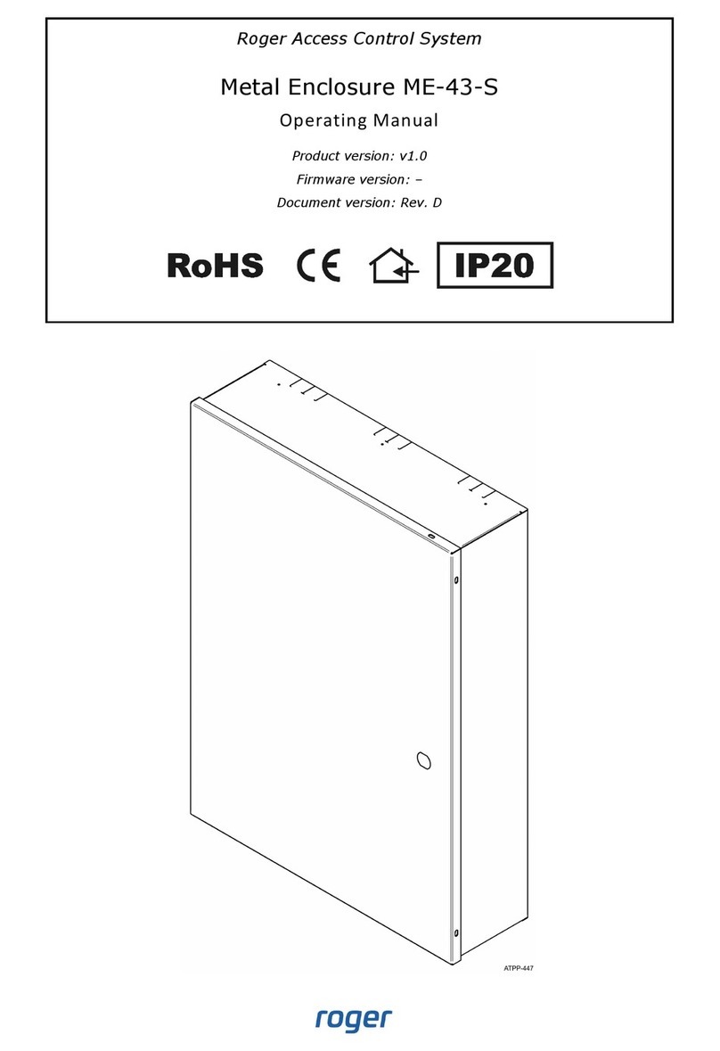 Roger ME-43-S User manual