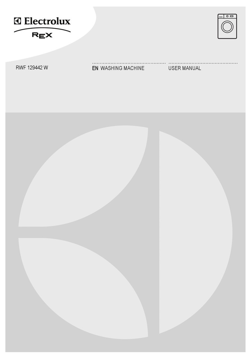 Electrolux REX RWF 129442 W user manual